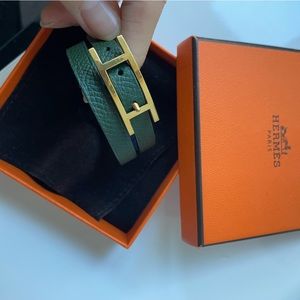 Hermes Behapi Double Tour Bracelet